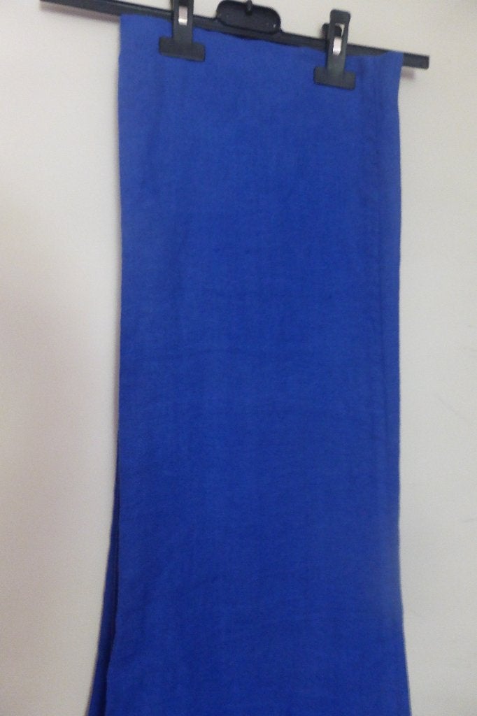 Vlotte pantalon van Miss ETAM, Blauw, Maat 42/44 (L), Ophalen of Verzenden, Zo goed als nieuw