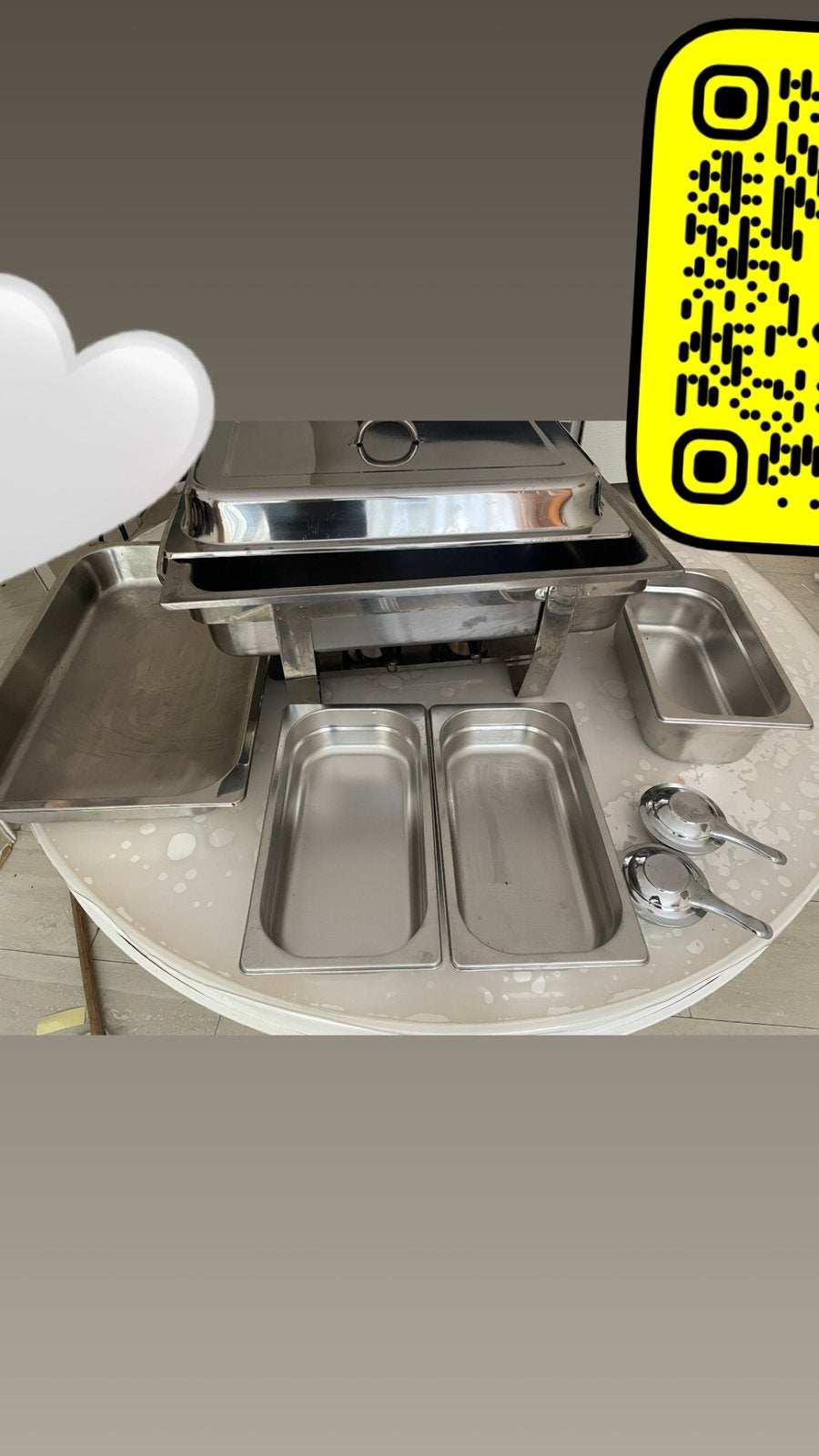 Buffet warmer, Ophalen of Verzenden, Zo goed als nieuw, Overige typen