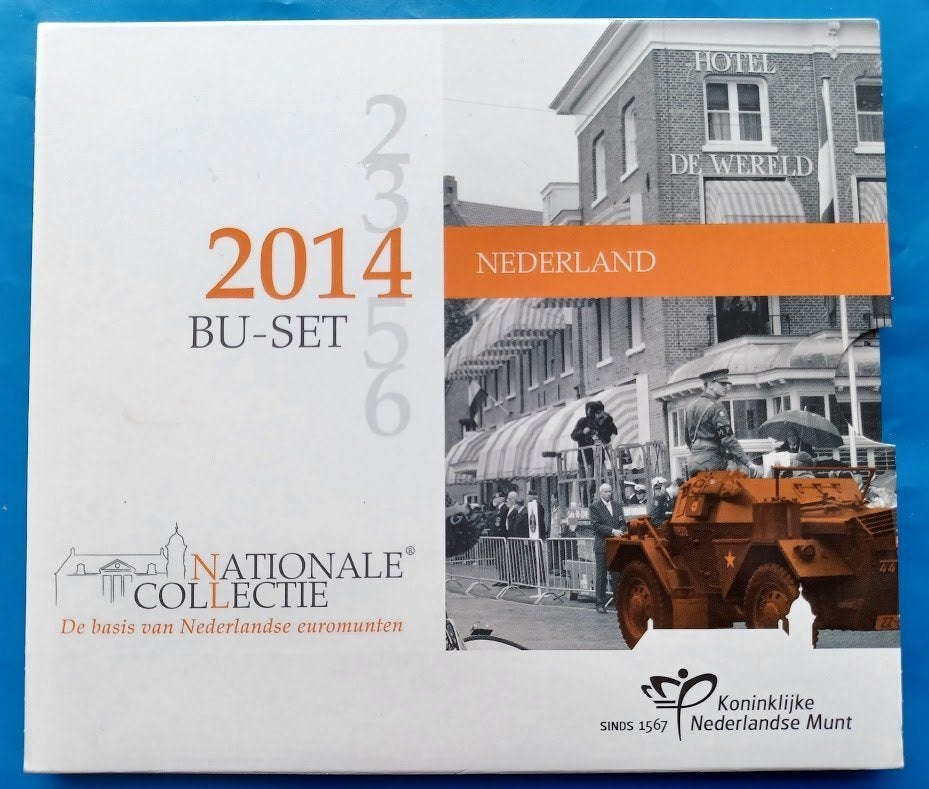 BU-Set Nederland 2014 - Cultureel Erfgoed in Nederland, Postzegels en Munten, Verzenden, Koningin Beatrix, Euro's