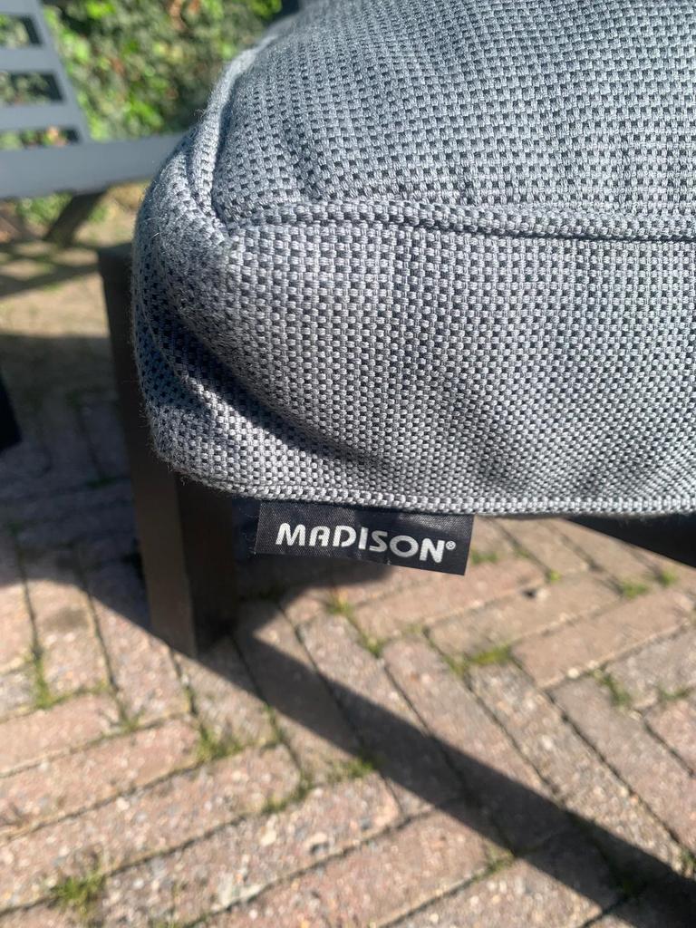 Luxe Madison Loungekussens (6-delig) Royale maat 60x60, Tuin en Terras, Tuinmeubel-accessoires, Zo goed als nieuw, Ophalen