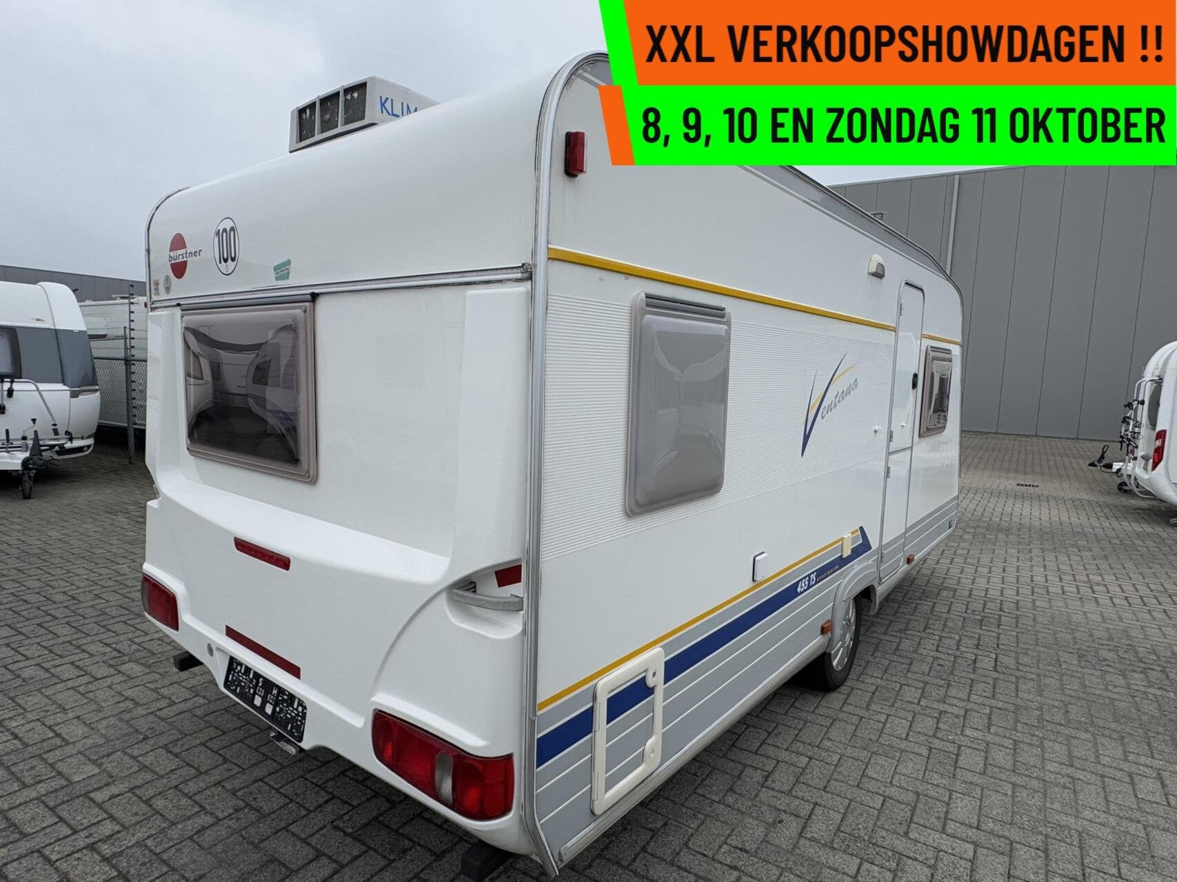 Buerstner VENTANA 455 TS AVANTGARDE, EP LEVEL, DAKAIRCO, Caravans en Kamperen, Hordeur, Bedrijf, Bürstner, 6 tot 7 meter