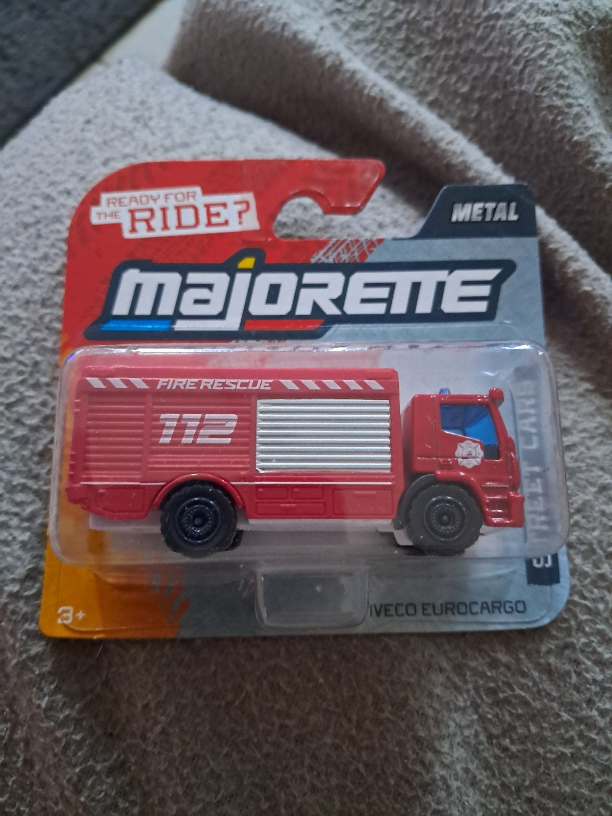 Majorette Iveco Eurocargo Brandweer nieuw in verpakking, Ophalen of Verzenden, Nieuw, Bus of Vrachtwagen