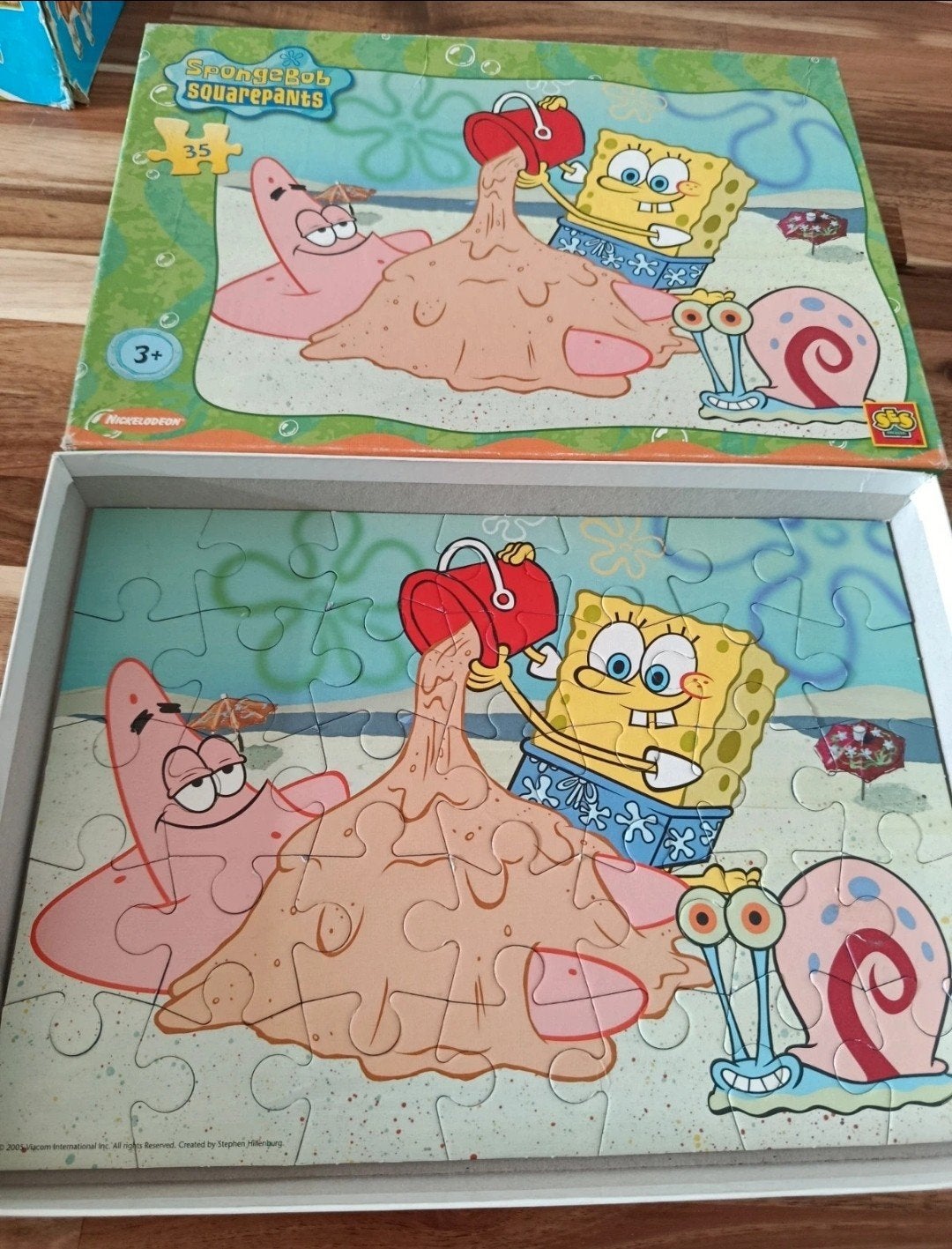 SpongeBob SquarePants Puzzel - 35 stukjes, Ophalen of Verzenden, 10 tot 50 stukjes, Gebruikt, 2 tot 4 jaar