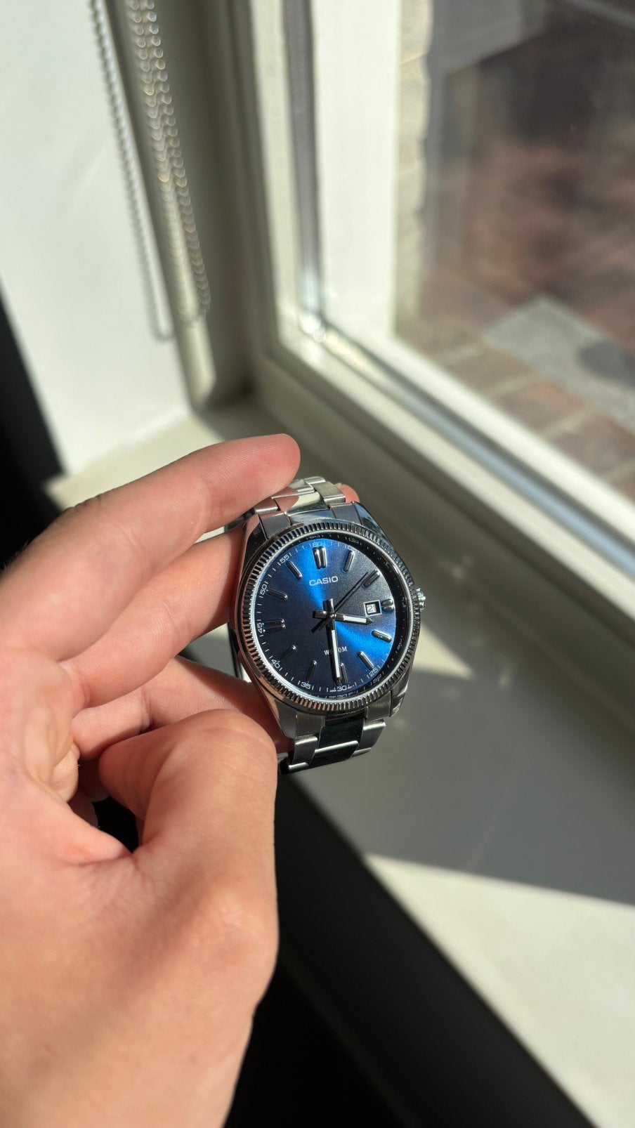 Horloge Casio MTP-1302DP-2AVEF, Sieraden, Tassen en Uiterlijk, Horloges | Heren, Staal, Polshorloge, Ophalen of Verzenden, Zo goed als nieuw