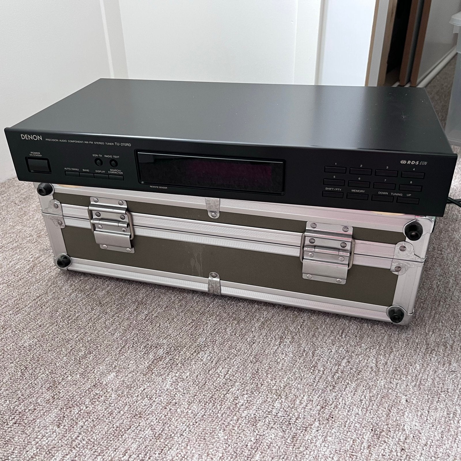 Denon TU-215RD Precision Audio Component FM Stereo Tuner, Audio, Tv en Foto, Tuners, Zo goed als nieuw, Analoog, Ophalen