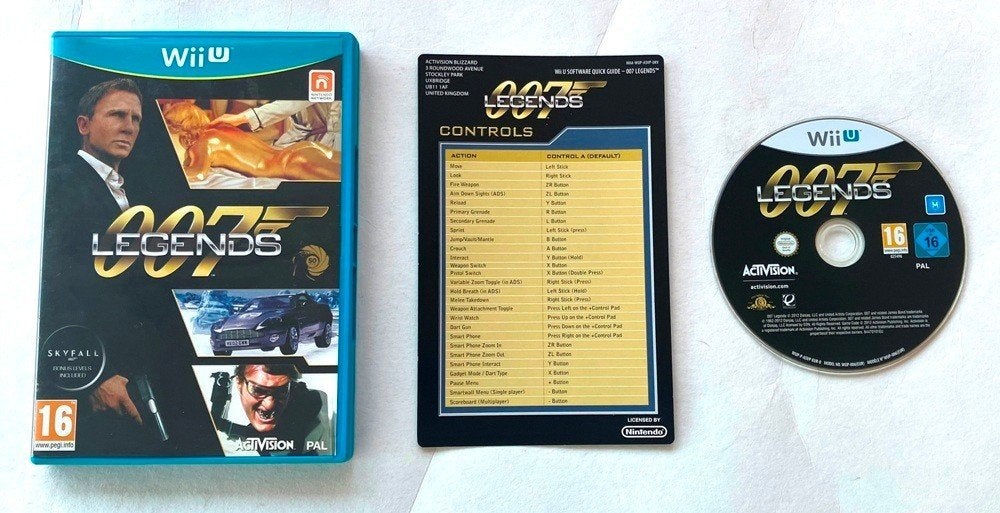 007 Legends (Wii U)., Shooter, Ophalen of Verzenden, Zo goed als nieuw, 3 spelers of meer
