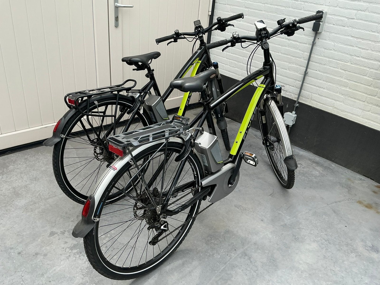Flyer RS-XT E-bikes (2 stuks) - 50 cm & 55 cm, 15 Ah accu, Fietsen en Brommers, Elektrische fietsen, Gebruikt, Overige merken