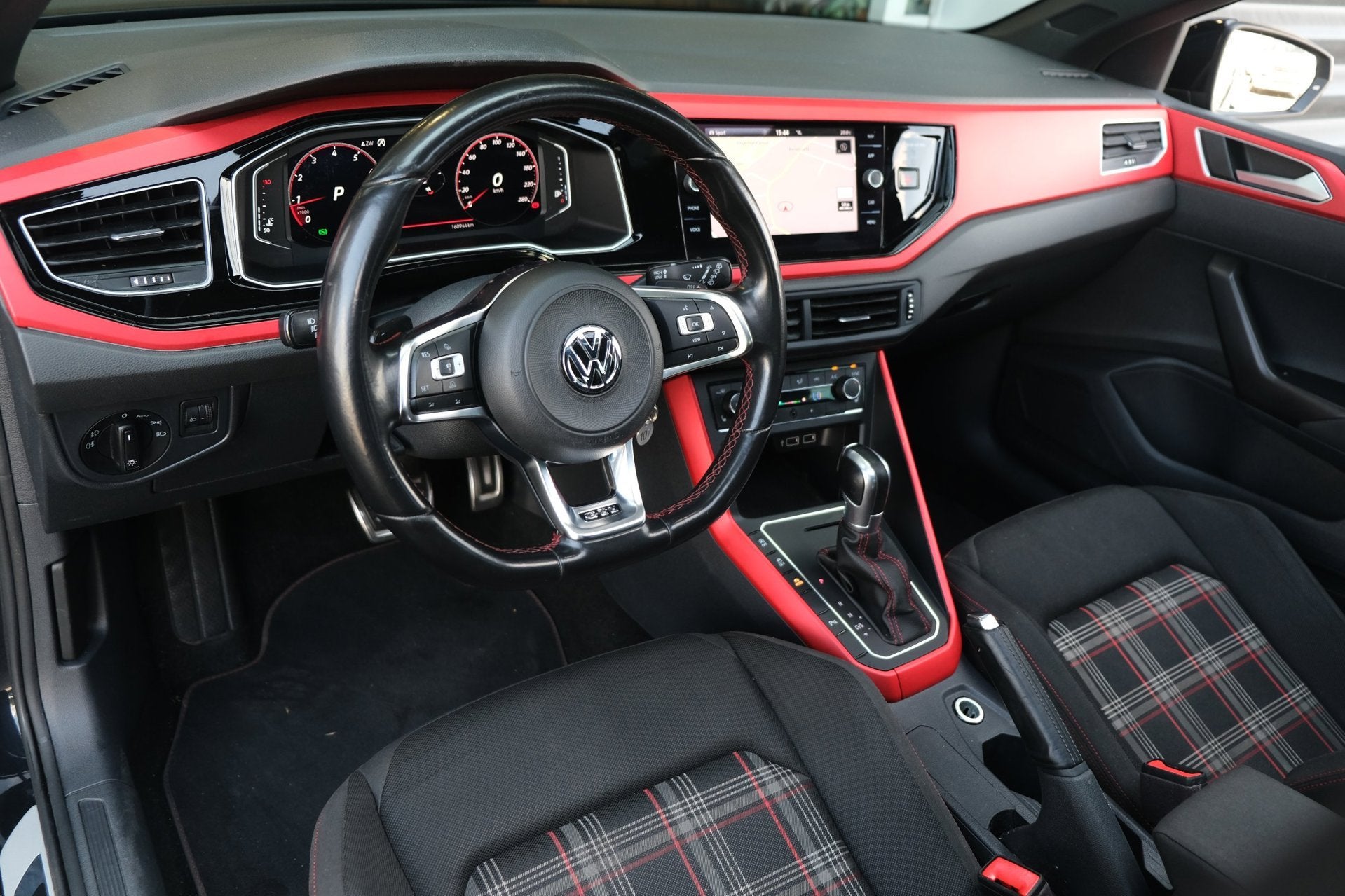 Volkswagen Polo 2.0 TSI GTI 200PK Pano Airco Navi PDC Clima, Stof, Gebruikt, 4 cilinders, 1984 cc