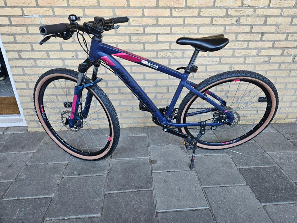 Rockrider ST 520 mountainbike, Gebruikt, Overige maten, Meer dan 20 versnellingen, Schijfrem
