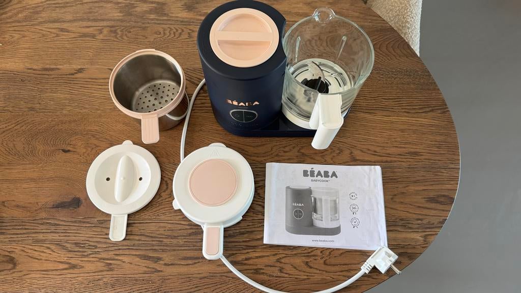 Beaba Babycook Neo Babyvoedingmaker met handleiding, Kinderen en Baby's, Babyvoeding en Toebehoren, Ophalen, Zo goed als nieuw