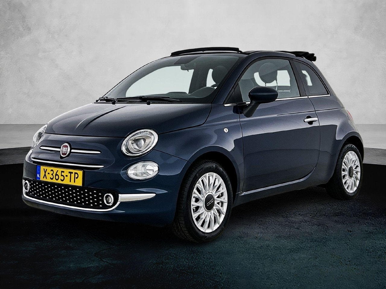 Fiat 500C 1.0 70pk Hybrid Dolcevita | LAGE KM | 1ste Eigenaa, Auto's, Cabriolet, 4 stoelen, Bedrijf, Handgeschakeld
