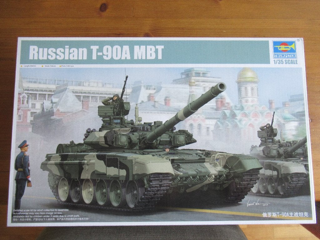 Russian T-90A MBT  (Trumpeter 1/35), Overige merken, Tank, 1:32 tot 1:50, Nieuw