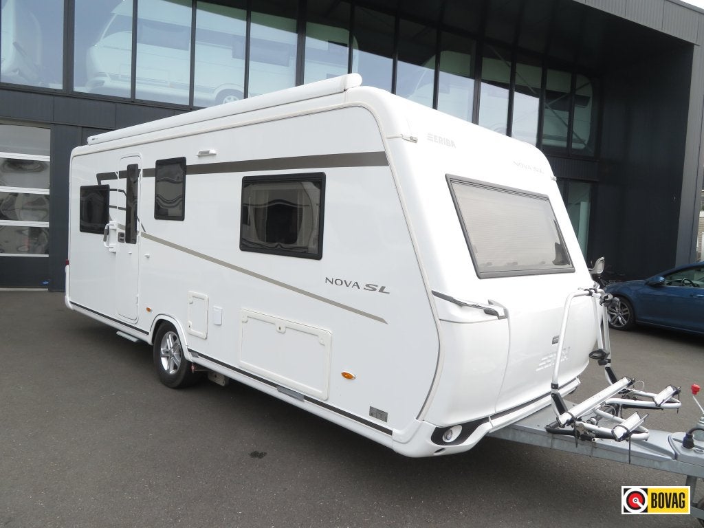 Eriba Nova 530 SL + Airco/ Mover/ Luifel, Caravans en Kamperen, Rondzit, Schokbreker, Eriba, Tot en met 4