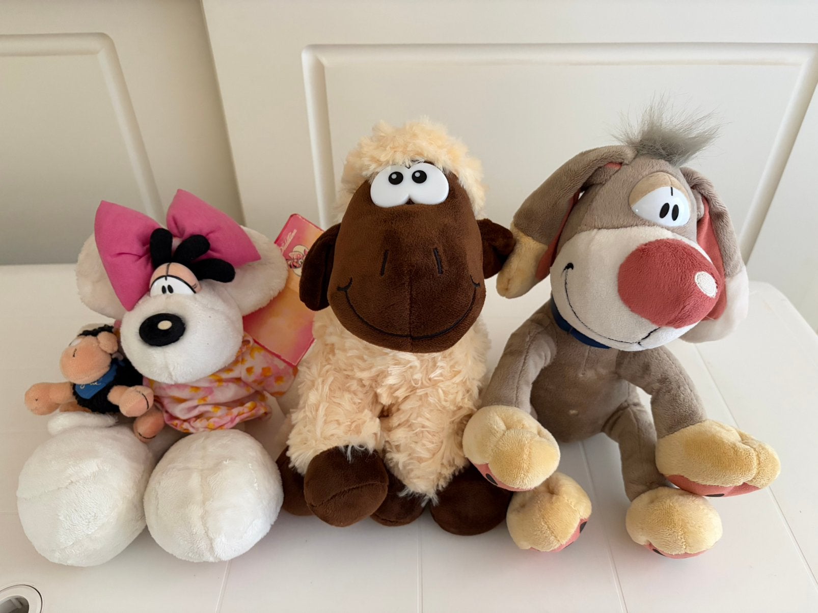 Diddl knuffels in zeer nette staat, Overige karakters, Ophalen, Zo goed als nieuw, Overige typen