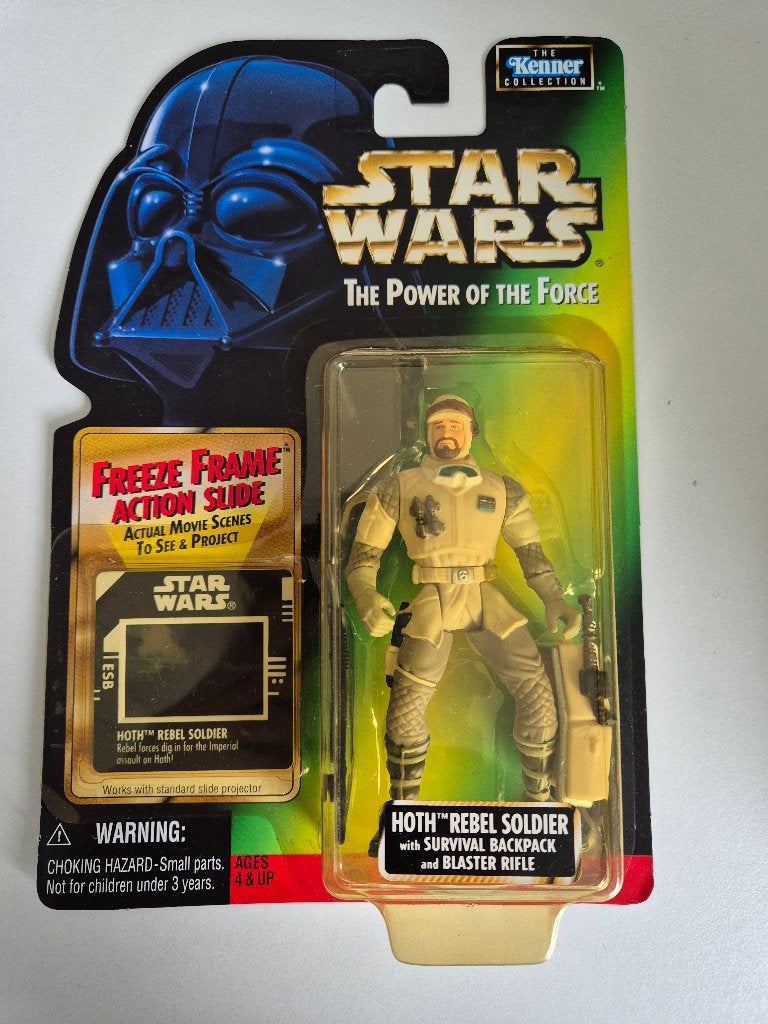 Star Wars POTF FF Hoth Rebel Soldier with Survival Backpack, Verzamelen, Star Wars, Nieuw, Actiefiguurtje, Ophalen of Verzenden