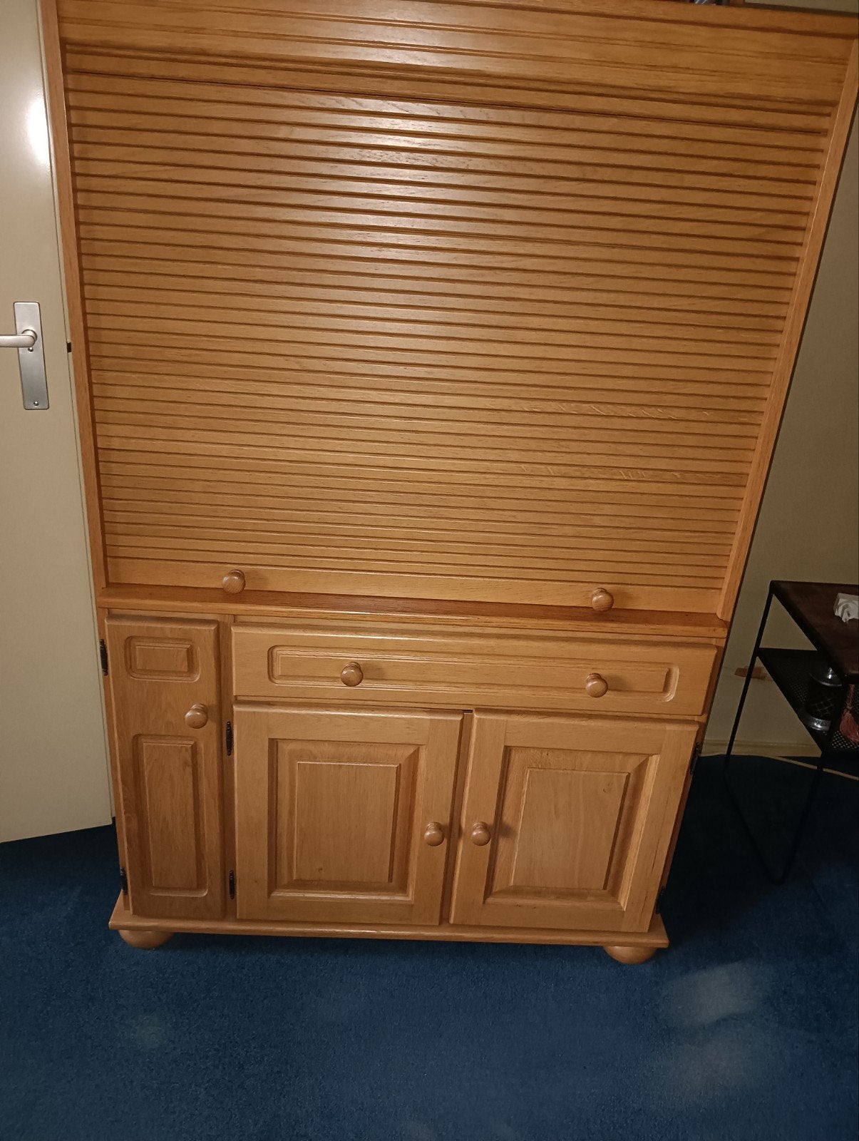 computer kast gratis, Huis en Inrichting, Kasten | Computermeubels, Ophalen, Eikenhout, 120 tot 170 cm