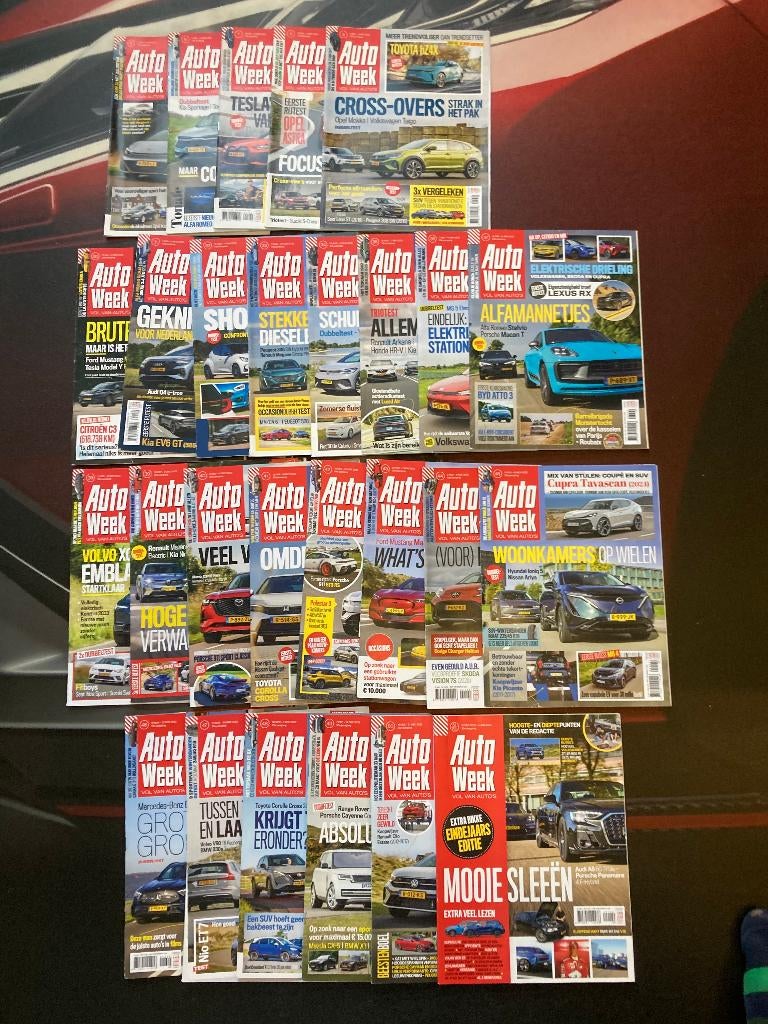 T E A B : 5-9 + 30-52 Autoweek jaargang 2022, Ophalen, Zo goed als nieuw, Algemeen