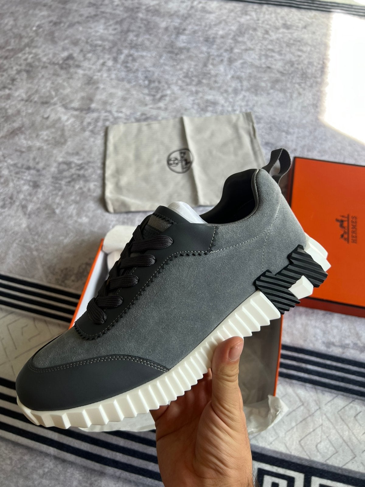 Hermes bouncers, Kleding | Heren, Schoenen, Ophalen of Verzenden, Nieuw, Zwart