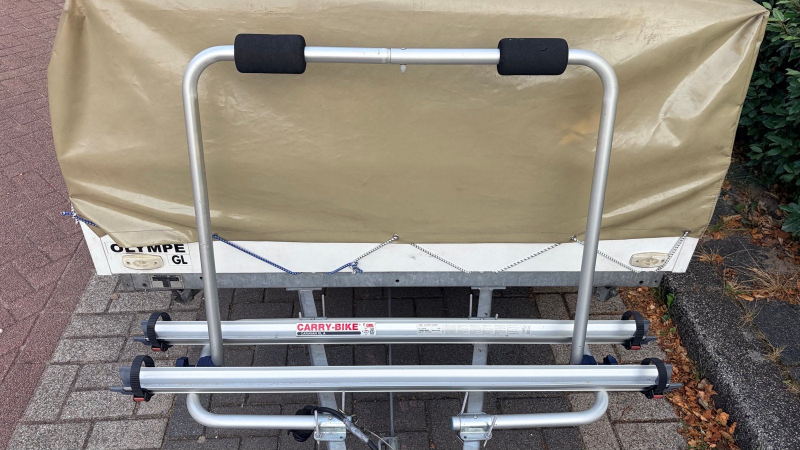 Fiamma Carry-Bike XL A fietsendrager voor caravan/vouwwagen, Ophalen, 2 fietsen, Gebruikt