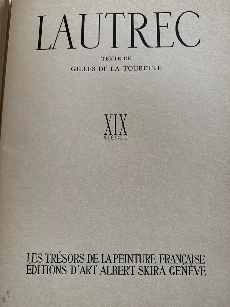 Lautrec - Les Trésors de la Peinture Française, Boeken, Ophalen of Verzenden, Gelezen, Overige onderwerpen