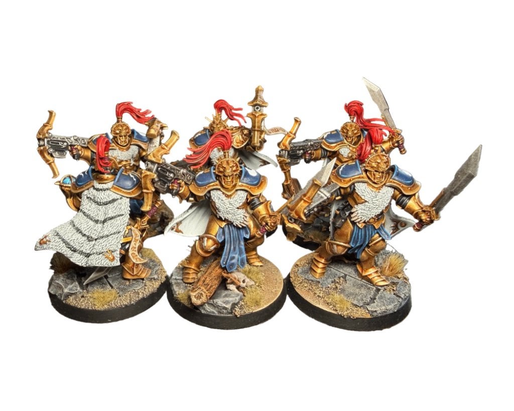 Warhammer AOS Stormcast Eternals Vanguard Hunters x 6, ., Warhammer, Ophalen of Verzenden, Zo goed als nieuw