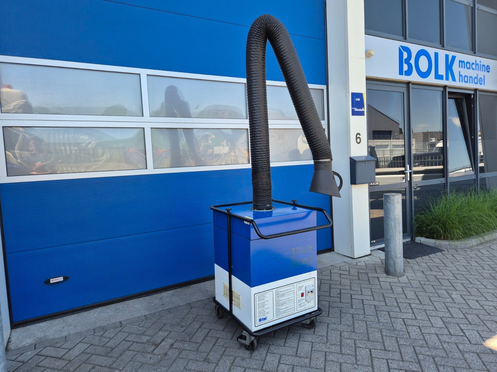 Artec Lasdampafzuiging 380V, Doe-het-zelf en Verbouw, Gereedschap | Lasapparaten, Gebruikt, Duitsland, Artec, Ophalen of Verzenden