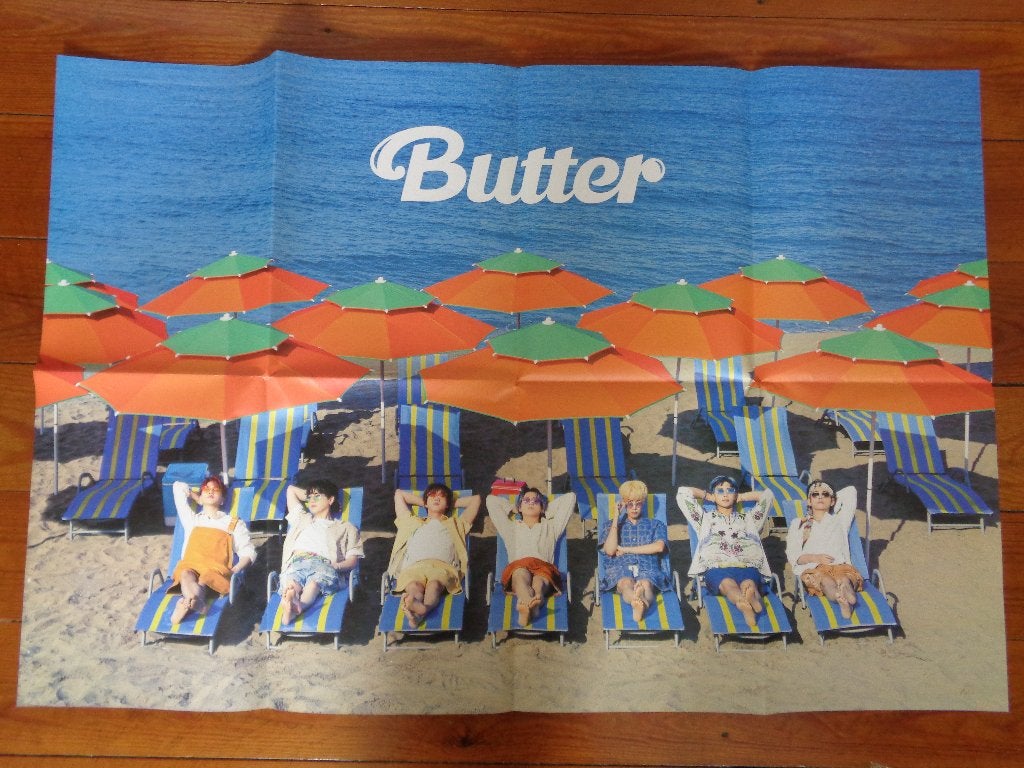 BTS Butter poster, Ophalen of Verzenden, Nieuw, Poster, Artwork of Schilderij