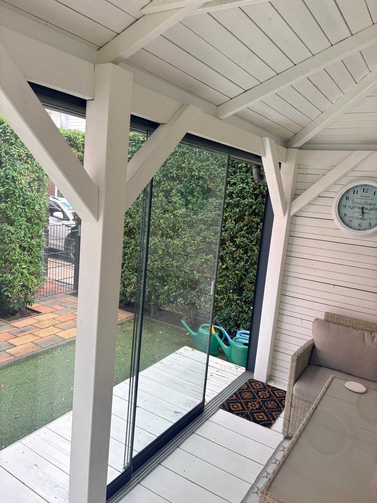 Foto 5 van Sfeervolle tuinkamer met glazen schuifwanden – 4,40 x 2,65 m
