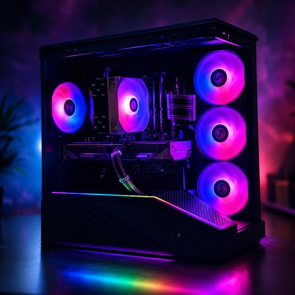 GAMING PC | RYZEN 5 9600X / 9060 XT 16GB / DDR5, Computers en Software, Refurbished, Gaming PC, Gaming, SSD