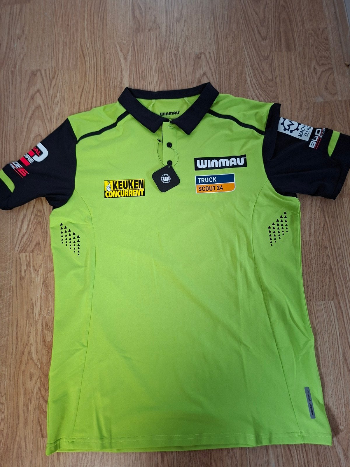 Dart Shirt MICHAEL van GERWEN L nieuw, Ophalen of Verzenden, Zo goed als nieuw, Buitenlandse clubs, Shirt