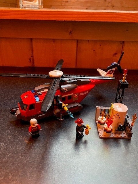 Lego City 60010 Brandweerhelicopter, City, Verzenden, Lego, Zo goed als nieuw