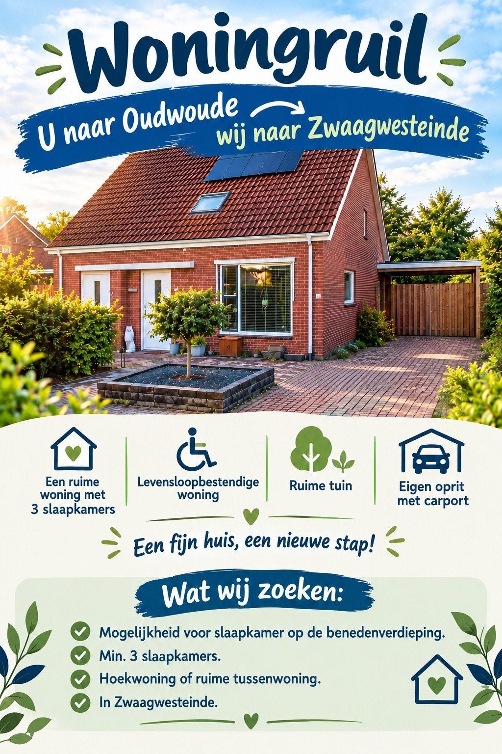 Oudwoude ️ Zwaagwesteinde, Huis en Inrichting, Ophalen
