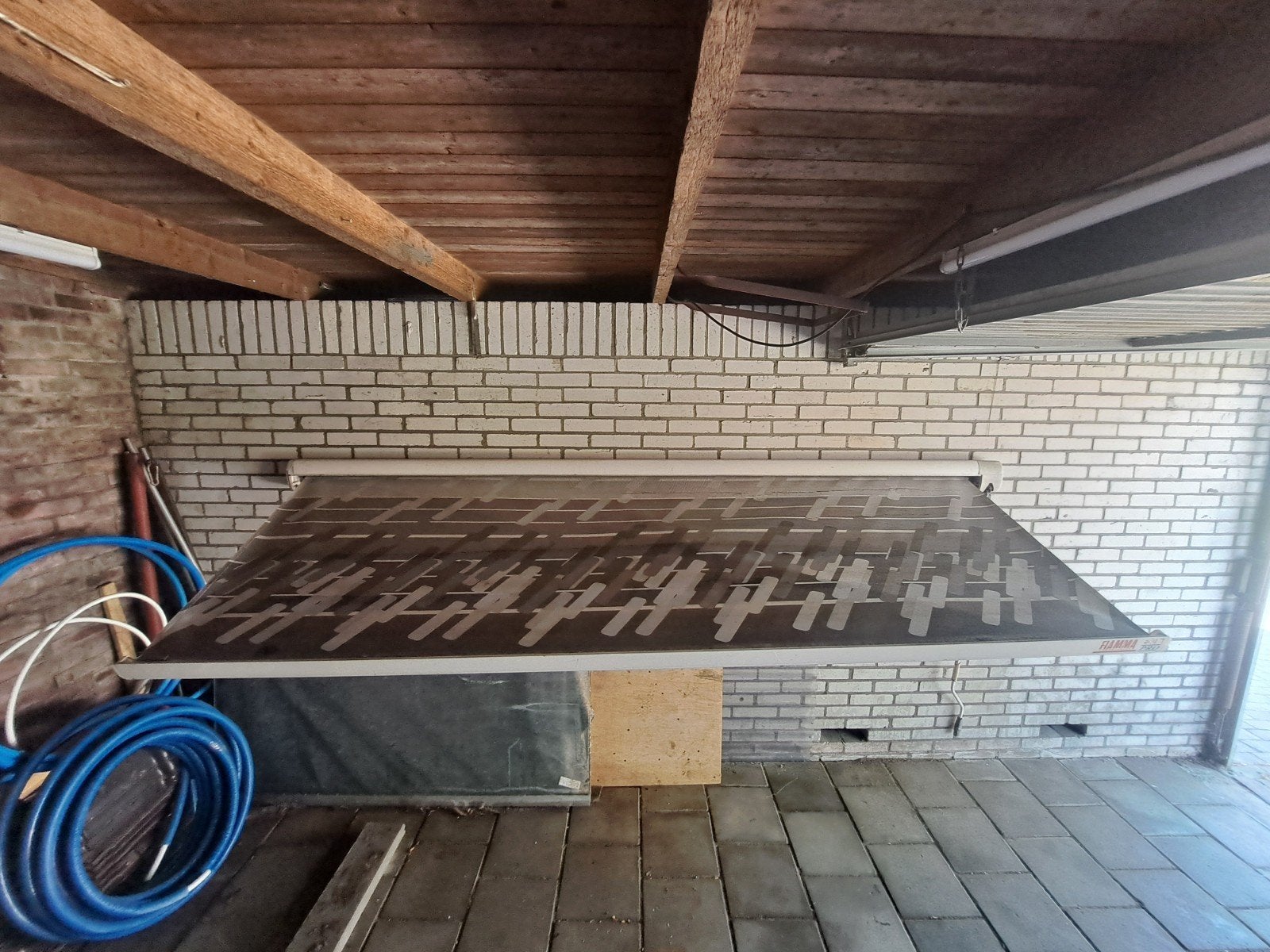 Fiamma F50 Pro Luifel - 3.50m breed, 2.50m uitval, Ophalen, Gebruikt