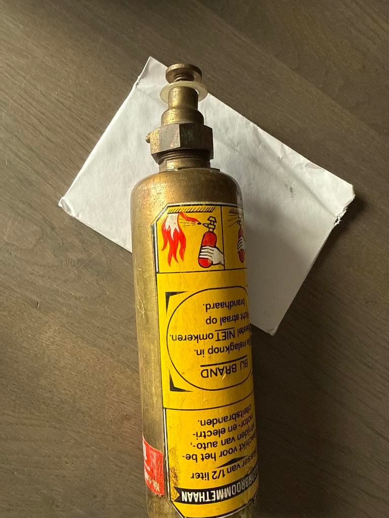Oude brandblusser leger voertuig 1968, Ophalen, Zo goed als nieuw, Brandblusser