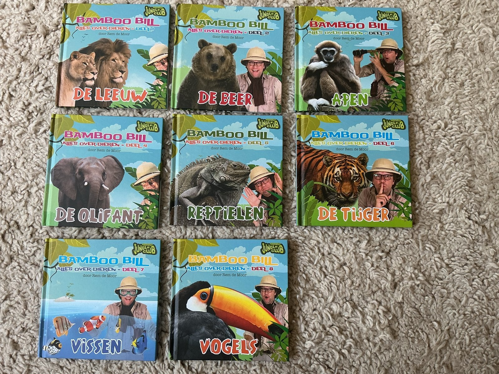 Bamboo Bill - Alles over Dieren (8-delige set) opbr giro 555, Ophalen of Verzenden, Zo goed als nieuw, Natuur algemeen
