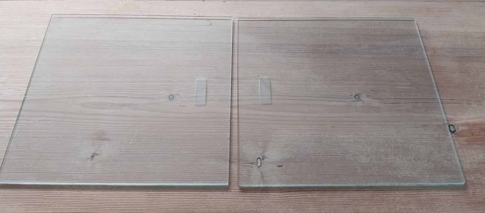 glas platen/deurtjes voor in brocant kastje, Ophalen of Verzenden