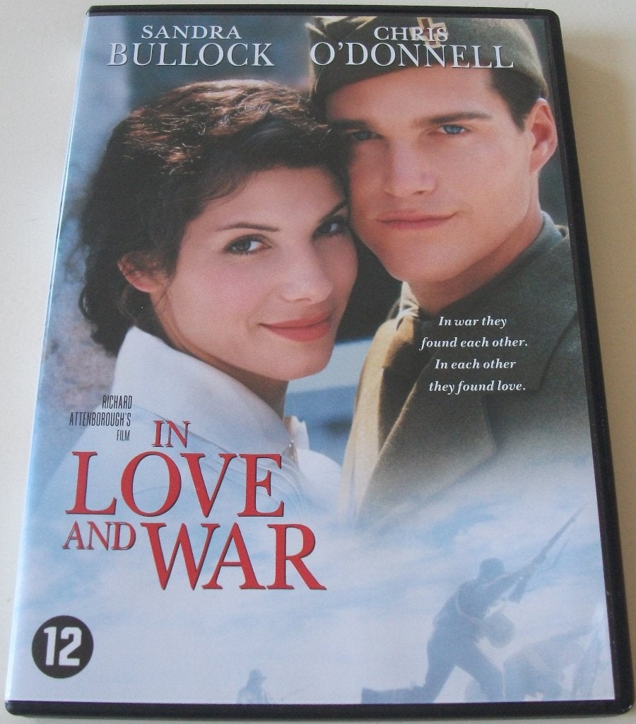Dvd *** IN LOVE AND WAR *** In each other they found love, Vanaf 12 jaar, Ophalen of Verzenden, Zo goed als nieuw, Historisch of Kostuumdrama