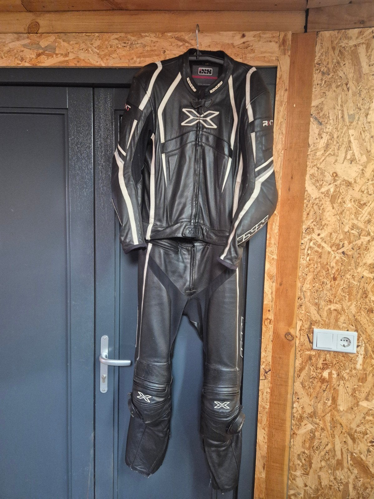 Leren motorpak, Motoren, Verzenden, Tweedehands, Combipak, Ixs