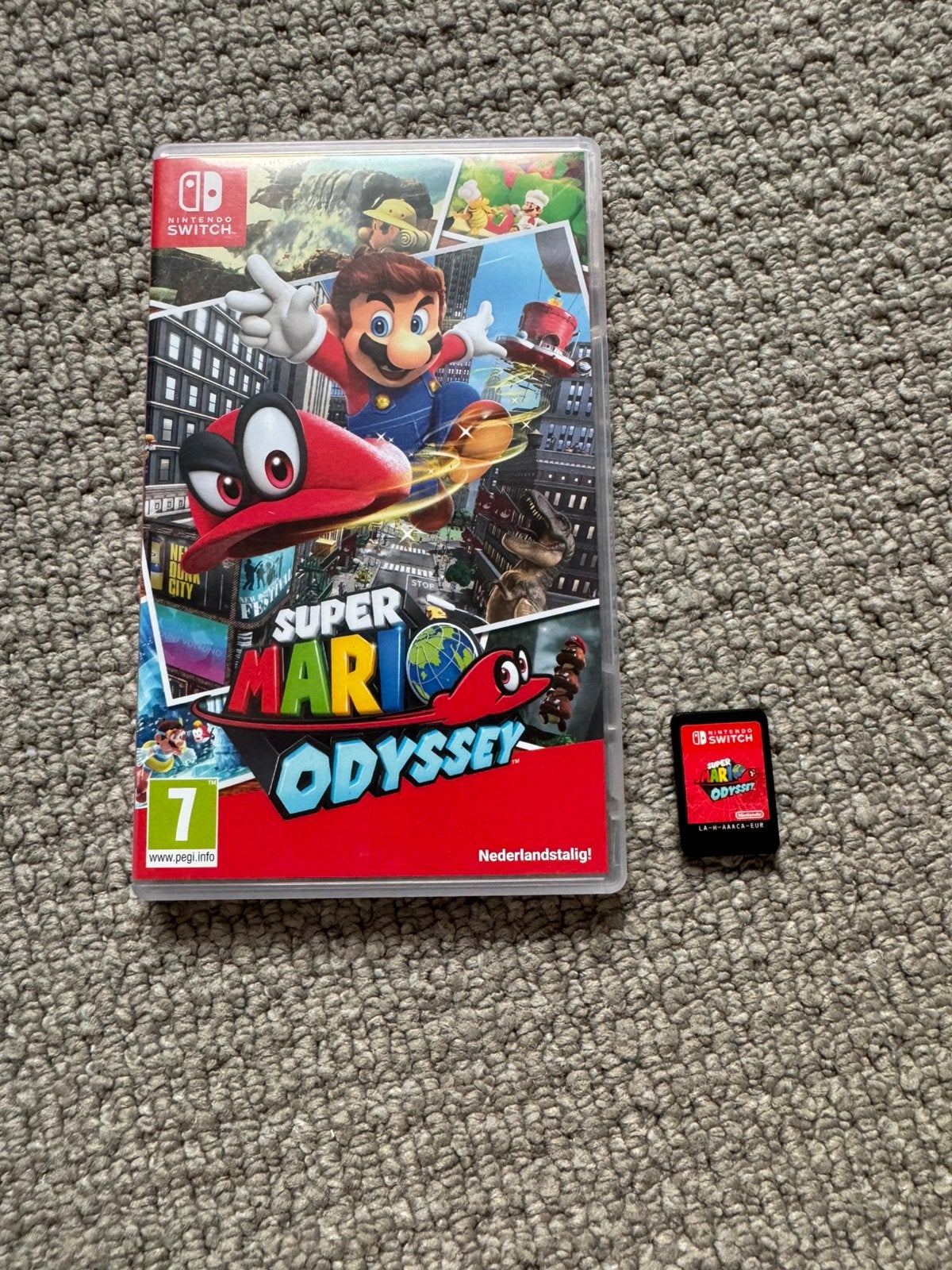 Super Mario Odyssey - Nintendo Switch, 1 speler, Ophalen of Verzenden, Zo goed als nieuw, Vanaf 3 jaar