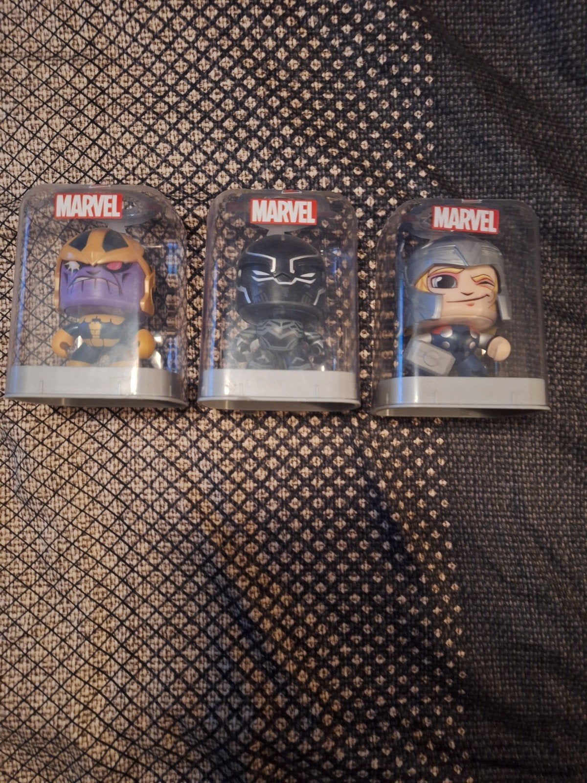Marvel Funko Pop Figuren: Thanos, Black Panther, Thor, Ophalen of Verzenden, Zo goed als nieuw