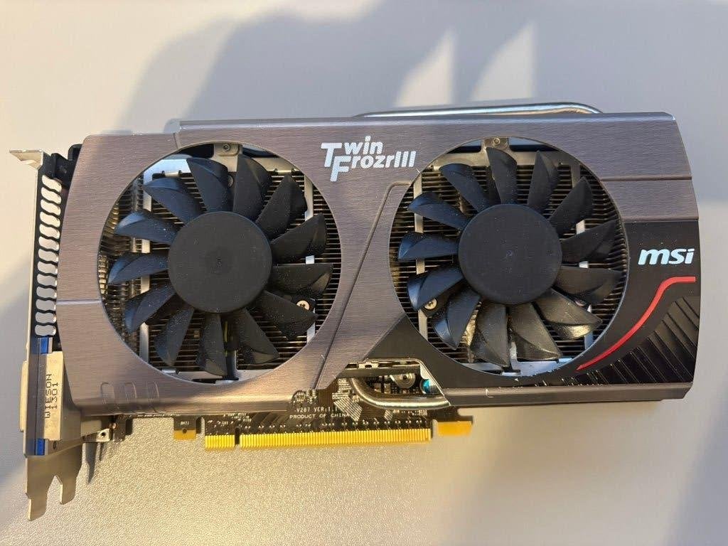 MSI TWIN FROZR III / GeForce GTX 660 grafische videokaart, Computers en Software, Videokaarten, PCI-Express 3, Gebruikt, Ophalen of Verzenden