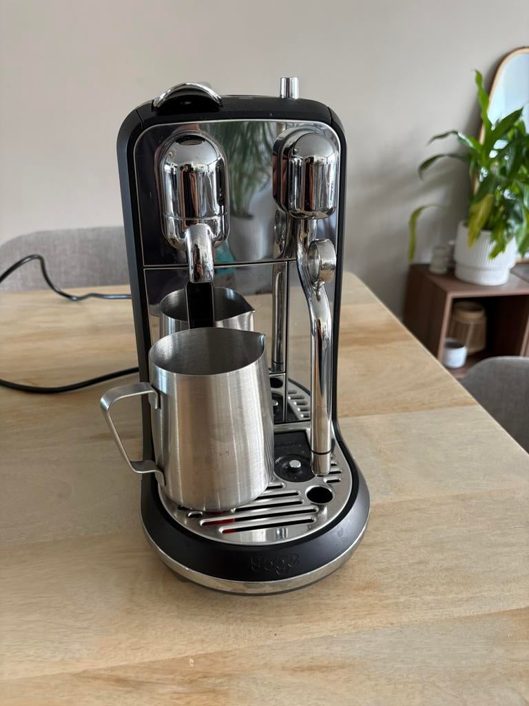 Nespresso Sage creatista plus, Ophalen of Verzenden, Zo goed als nieuw, Espresso apparaat