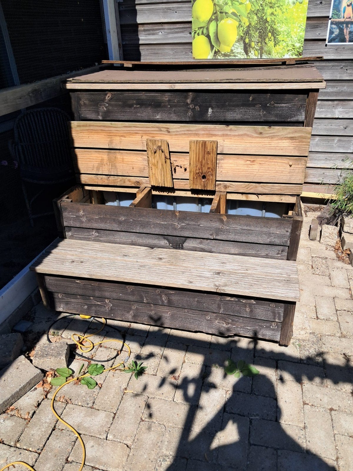 houten hottub, Ophalen, Gebruikt, Filter, Vast