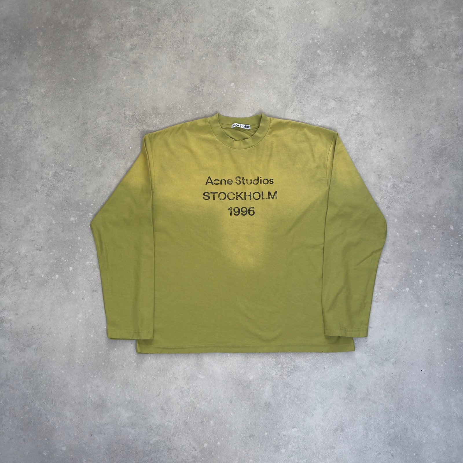 Acne Studios Longsleeve, Verzenden, Zo goed als nieuw, Maat 48/50 (M), Groen