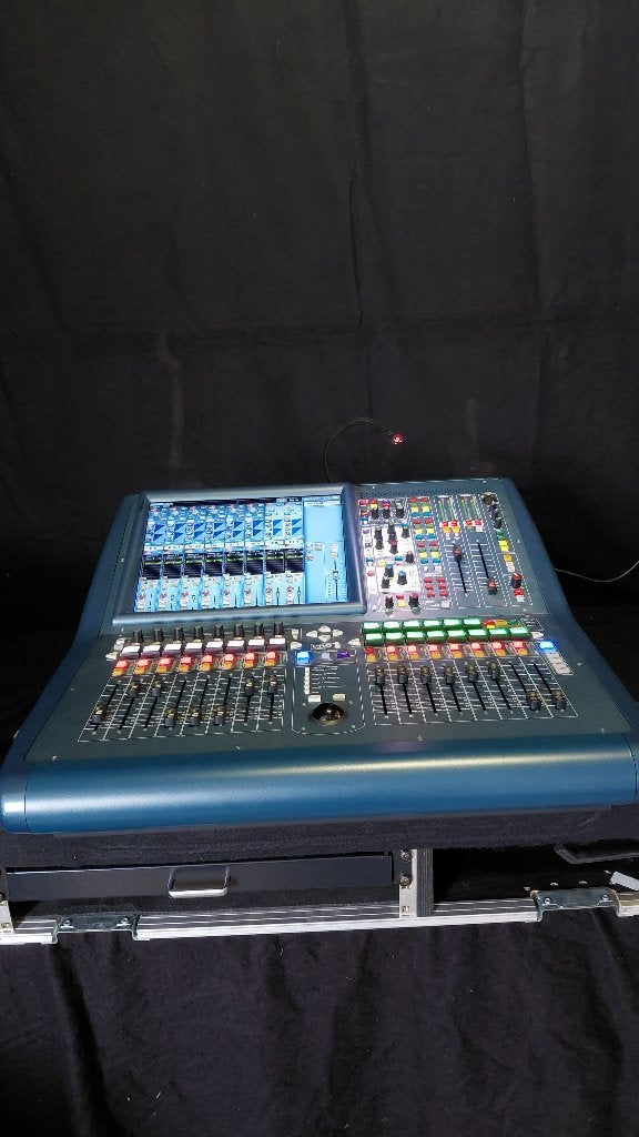 Midas PRO1 + 2 x DL153 stageboxen + flightcases, Muziek en Instrumenten, Mengpanelen, Ophalen, Zo goed als nieuw, 20 kanalen of meer