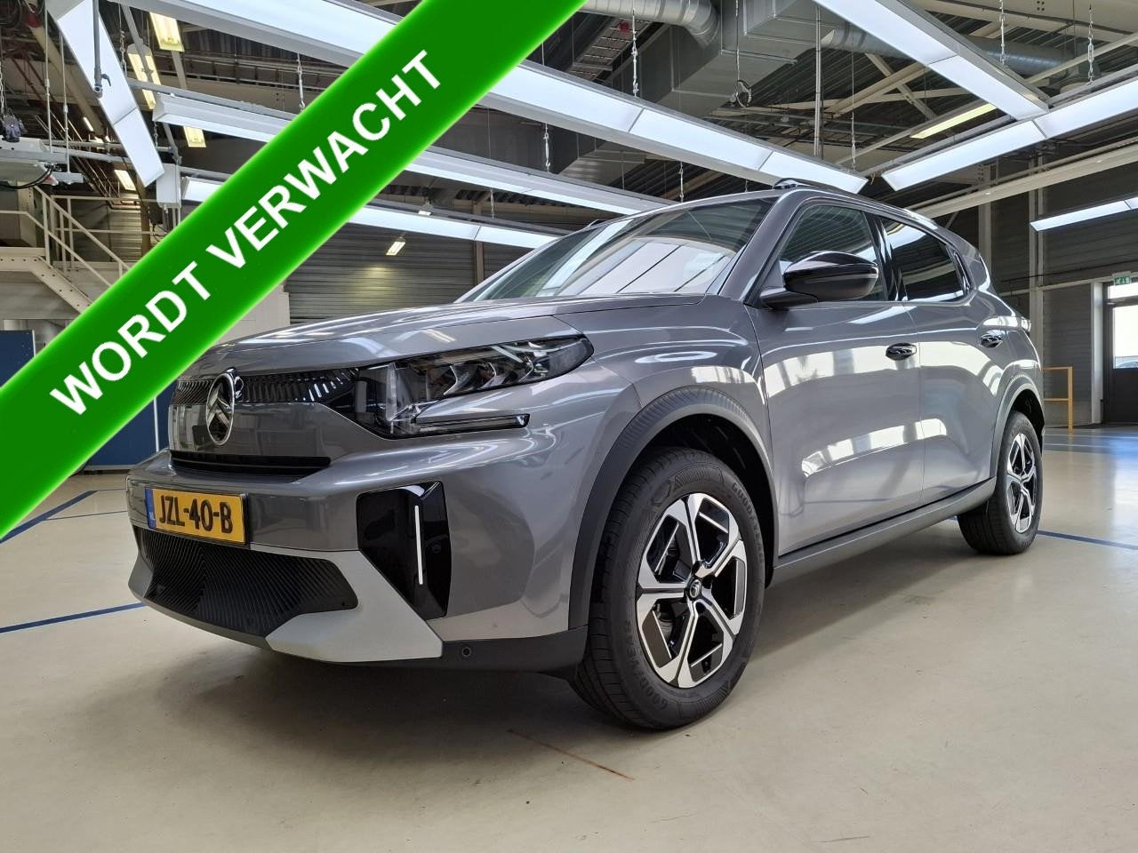 Citroën Ë-C3 Aircross Max 113pk Extended Range 54 kWh, Auto's, Dealer onderhouden, Stof, Gebruikt, Zwart