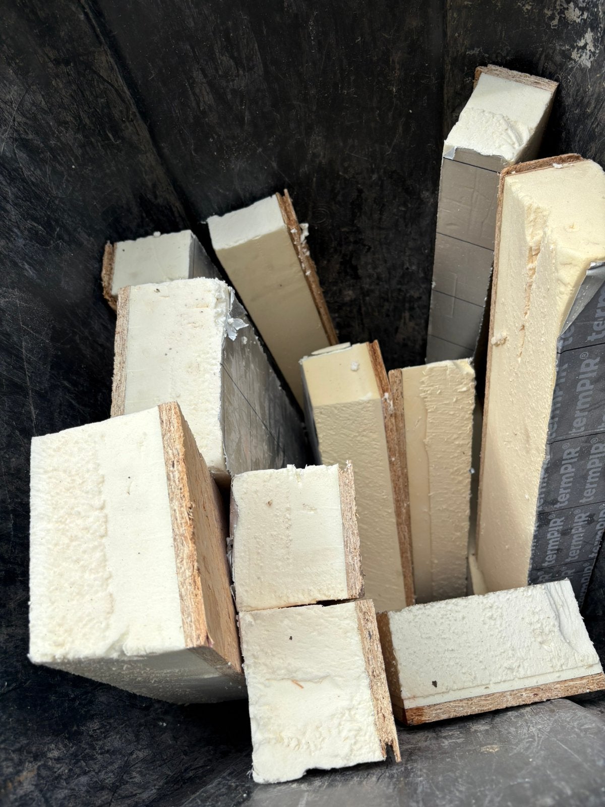 Rest stukken pir + osb gratis, Ophalen, Zo goed als nieuw, Hardschuim (Pir), 4 tot 8 cm