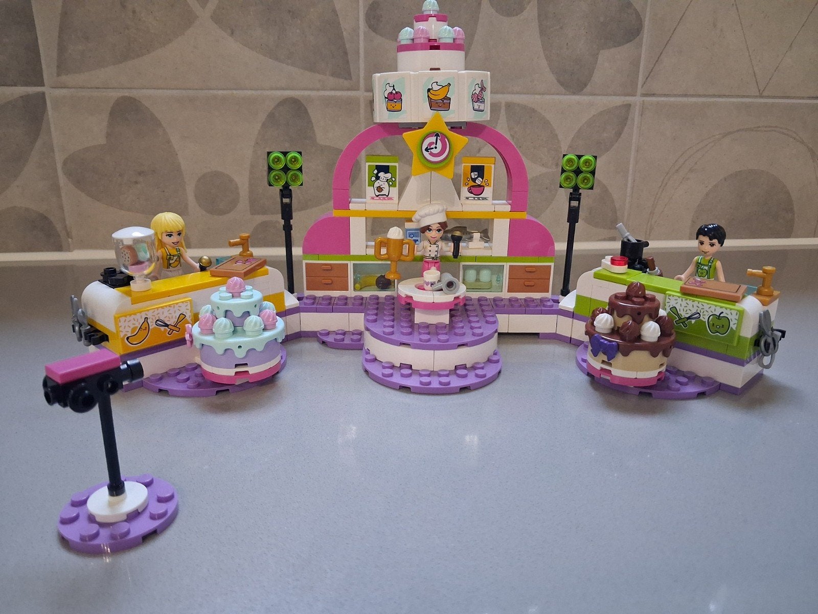 lego friends bakwedstrijd 41393, Ophalen, Lego, Friends, Complete set