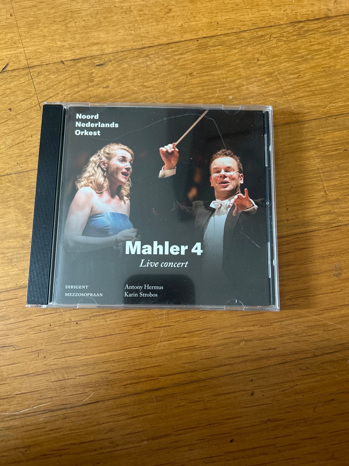Mahler 4 Live concert - Noord Nederlands Orkest CD, Symfonie, Mahler, Ophalen of Verzenden, Zo goed als nieuw