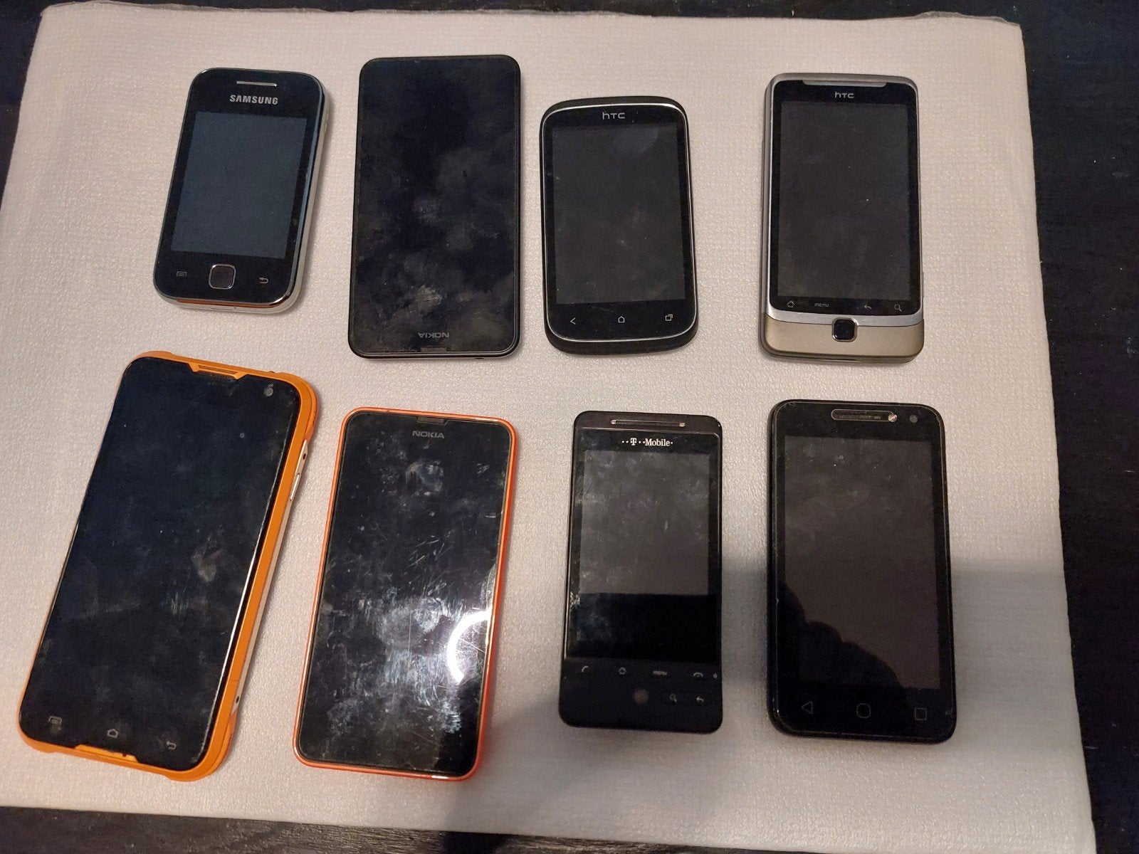 Partij telefoons - Diverse modellen en condities, Telecommunicatie, Mobiele telefoons | Overige merken, Gebruikt, Overige modellen